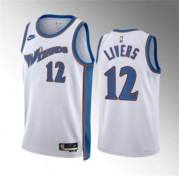 Men's Washington Wizards #12 Isaiah Livers White Classic Edition Stitched Basketball Jersey Dzhi,We sell and wholesale Men's Washington Wizards #12 Isaiah Livers White Classic Edition Stitched Basketball Jersey Dzhi on line form chian!